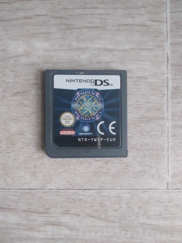 Nintendo Ds Millionaire Qui Veut Gagnier Des Millions Loose Version Eur Etat Tbe