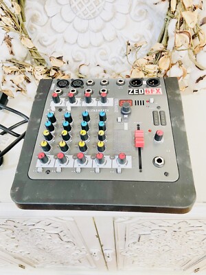 Allen & Heath ZED-6FX 6 Channel Mixer w/FX
