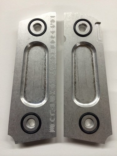 Aluminum 1911 Grips Colt Kimber Springfield engravers special