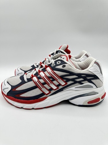 ★adidas★ Adista cushion white red adidas Mens Adistar Cushion Running Sneakers Shoes - Red