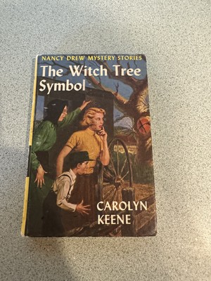 NANCY DREW #33 THE WITCH TREE SYMBOL FIRST PRINTING 1955 G&D HARDBACK IN DJ