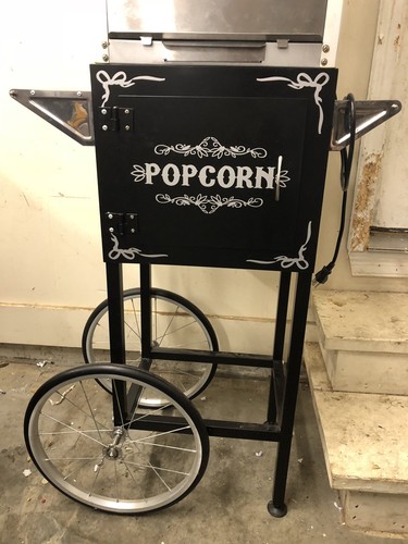 6127 Great Northern Popcorn Black GNP-800 All-Star Popcorn Popper Machine 8 oz