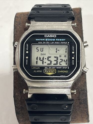CASIO DIGITAL QUARTZ DW-240 JAPAN MEN'S FULL WORKING VINTAGE CASIO DIGITAL QUARTZ DW-240 JAPAN MEN'S FULL WORKING VINTAGE