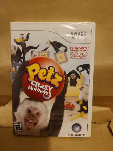 Petz Crazy Monkeyz Wii New Play With A Family Of Wild Crazy