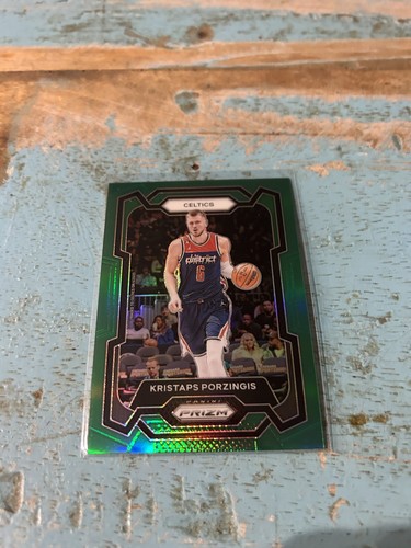 2023-24 Panini Prizm - Kristaps Porzingis #8 Green Prizm | eBay