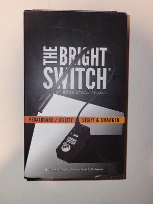 Rock Stock Pedals The Bright Switch - Pedalboard/Utility Light and Charger