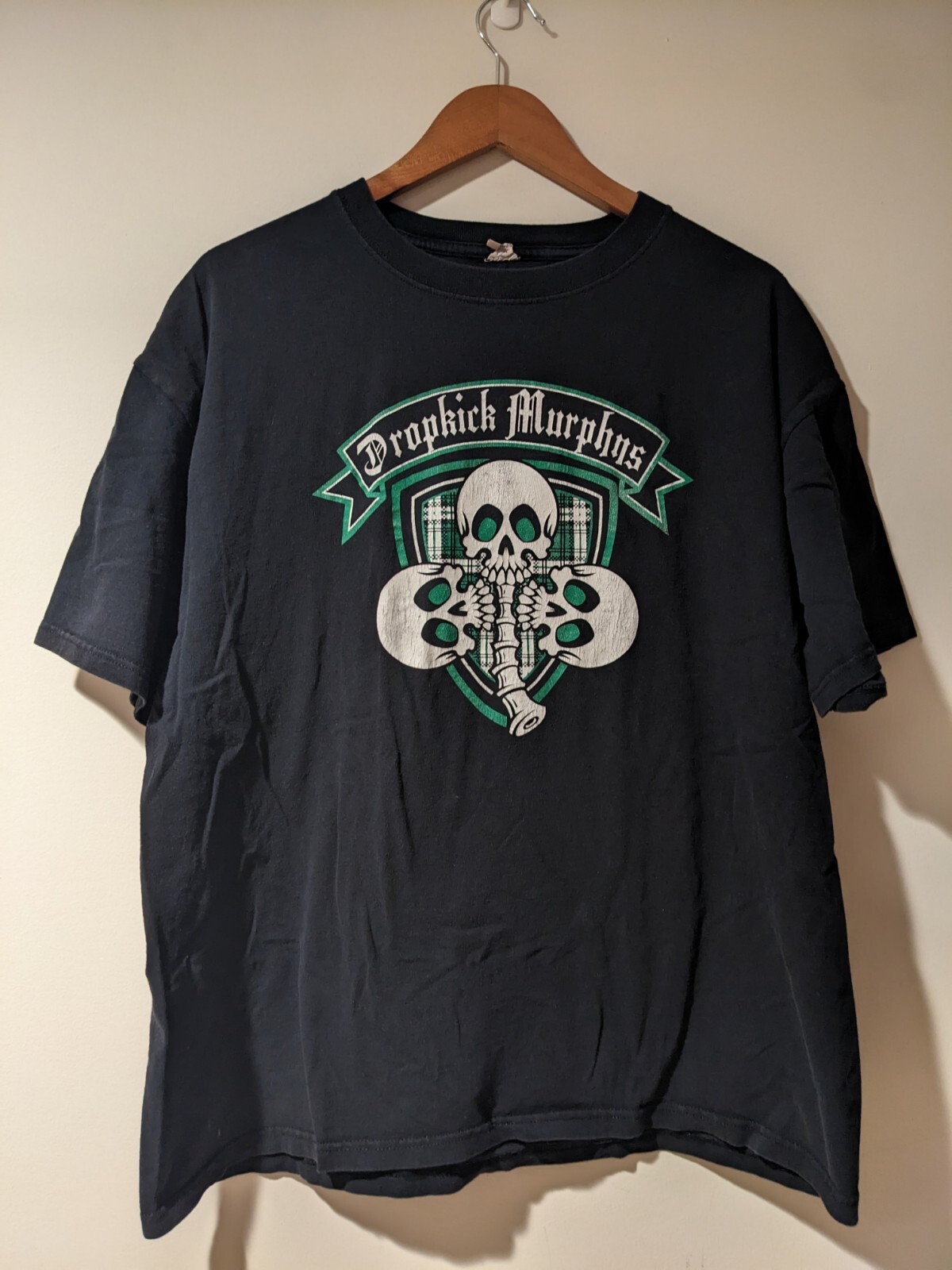 Vintage Y2K DropKick Murphy X-Large Black T-Shirt | eBay
