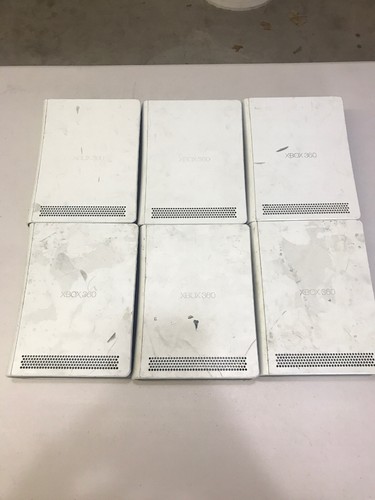 Lot of 6 Xbox 360 HD DVD Attachment Untested Parts/Repair Good Condition!