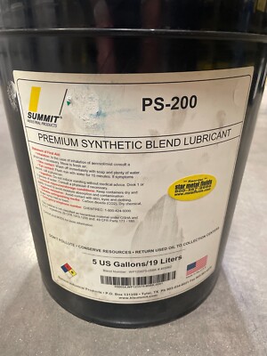 Summit PS-200 Compressor Oil-5gl