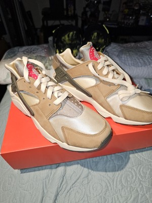 Size 10 - Nike Stussy x Air Huarache LE 2021 Desert Oak