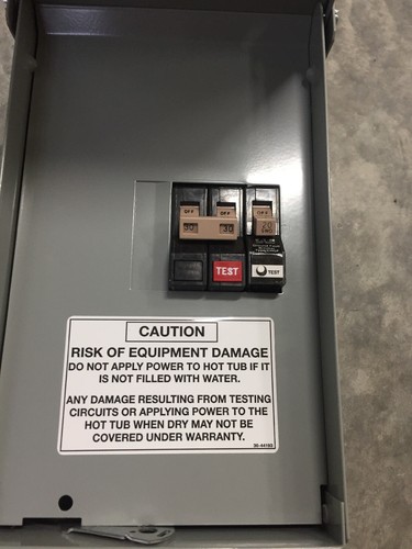 Eaton Hot Tub Panel 30A/20A #301756