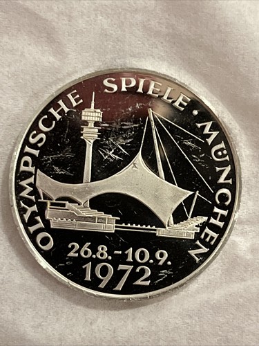 GERMANY 1972 MUNICH OLYMPICS STADIUM COMMEM Pure (1000
