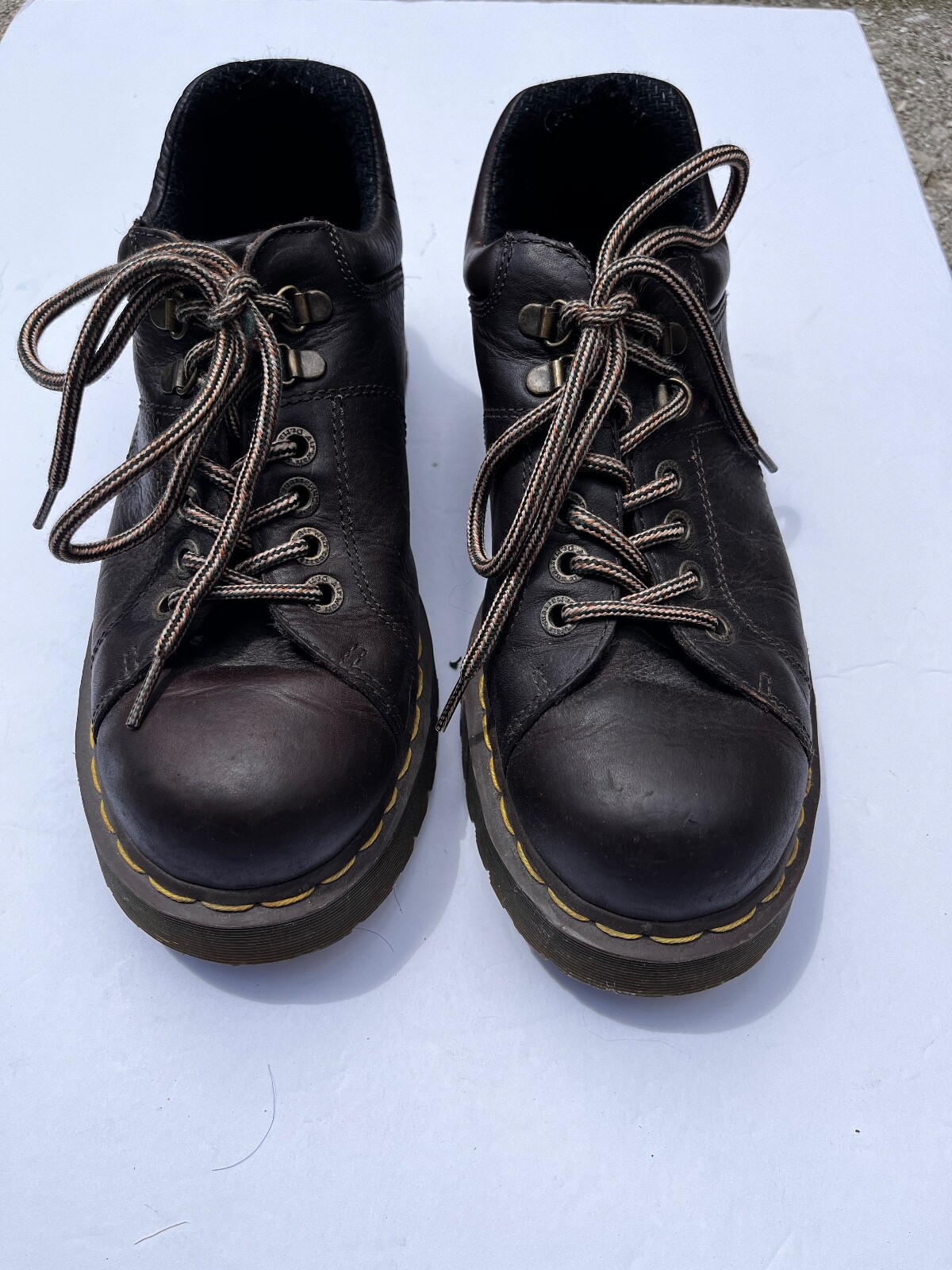 DR. MARTENS Black Leather Casual Shoes Air Cushion Sole DR. MARTENS Black Leather Casual Shoes Air Cushion Sole