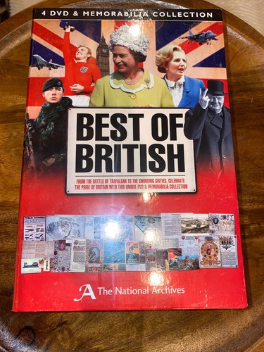 Best of British Memorabilia Set DVD 2012 4 Disc Set