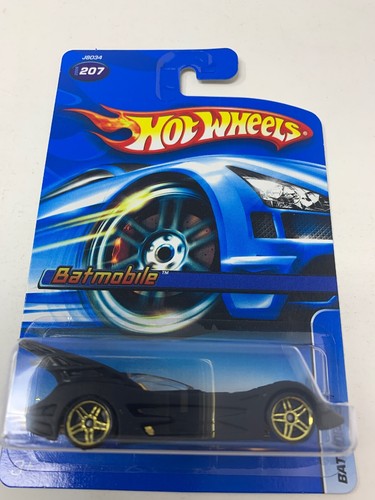 ホットウィール HOT WHEELS 2006 BATMOBILE #207 BLACK FACTORY SEALED Die-Cast