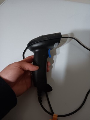 NETUM USB Wired 1D Plug and Barcode Scanner CCD New Gray Works Tested