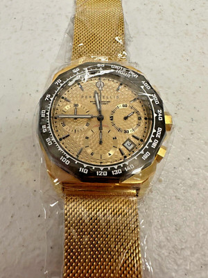 Perry Ellis Mens Chronograph Waterproof Watch Decagon GT (BB2)