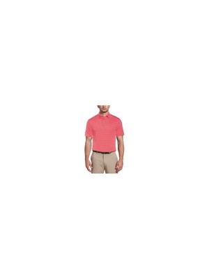 

HYBRID APPAREL Мужская красная легкая полосатая спортивная влагоотводящая футболка-поло, Красный, PVKMA062MM