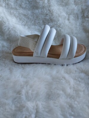 Koolaburra By Uggs White Anida Sandals Size 8