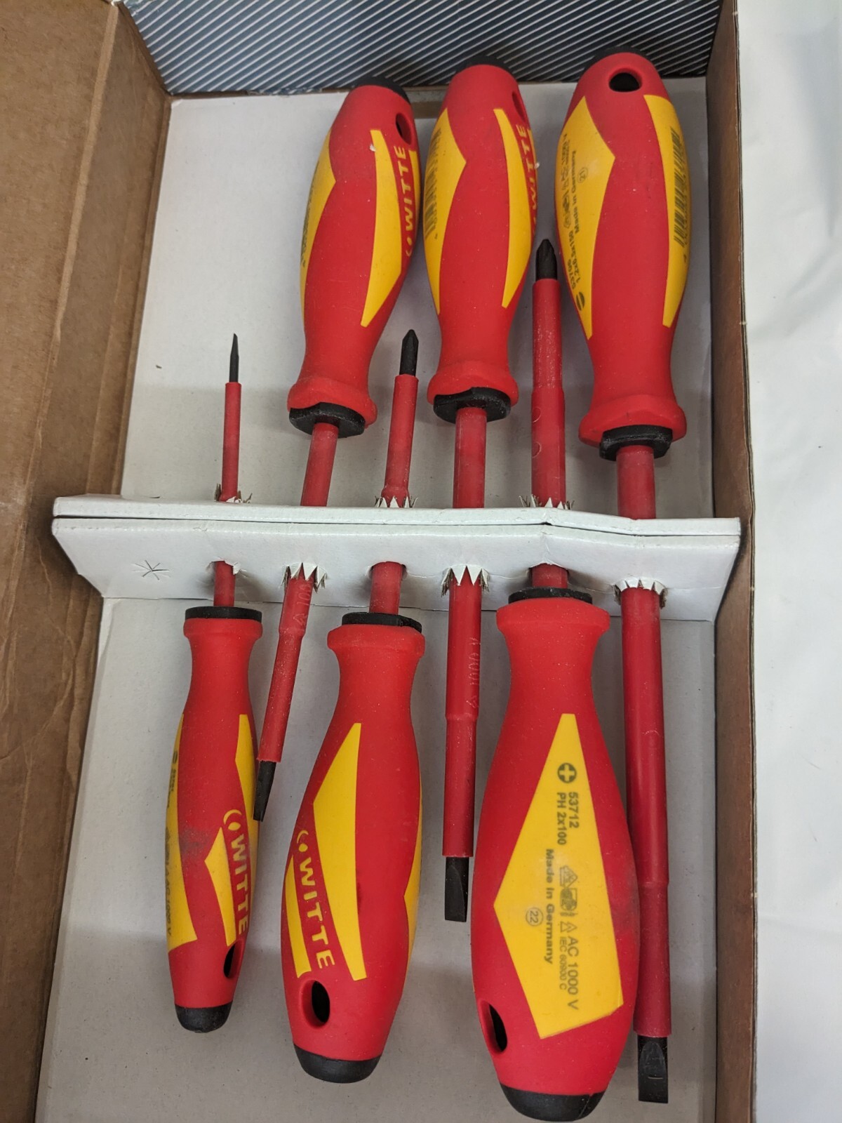 WITTE Screwdriver Set: 6 Pc, Phillips & Slotted WI653742 | eBay WITTE Screwdriver Set: 6 Pc, Phillips & Slotted WI653742 | eBay