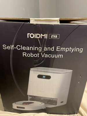 ROIDMI EVA Robot Vacuum and Mop Combo w/ Self Emptying  NEW 