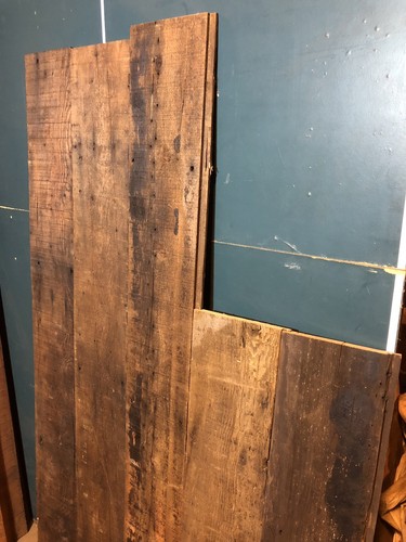 50 Sf Lot Antique 9” Doug Fir Shiplap Rough Sawn Boards Reclaimed Wall Accent