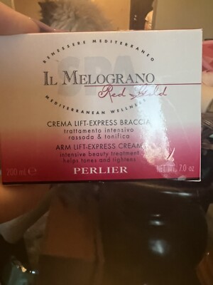 Perlier IL Melograno Red Gold Arm Lift Express Beauty Cream 7.0 OZ New Sealed