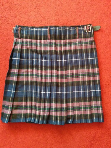 Scottish Highland Pipers Drummer Kilt Spats Con Bottoni Bianchi E Neri - Foto 11