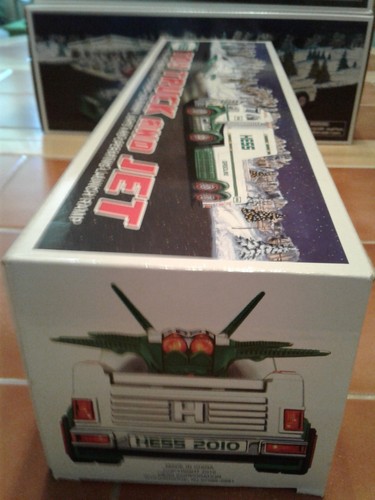HESS TOY TRUCK AND JET 2010  NEW IN THE ORIGINAL BOX