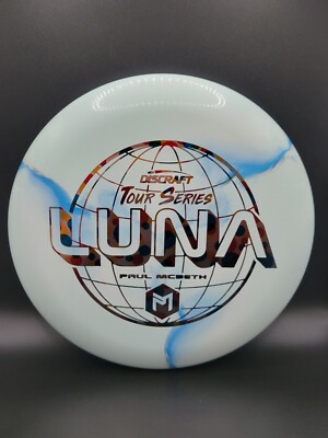 Discraft Paul McBeth 2022 Wonderbread Stamp Tour Series Luna 173-4g