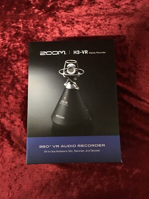 ZOOM VR handy Audio recorder H3VR High res recording