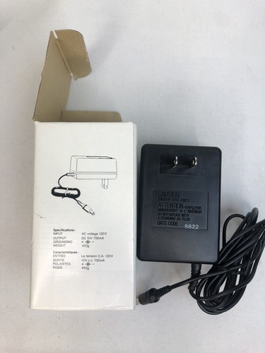OEM GENUINE VF10410 VF10380 YAMAHA PA-3 120VAC POWER ADAPTER 12V DC 700mA OUTPUT