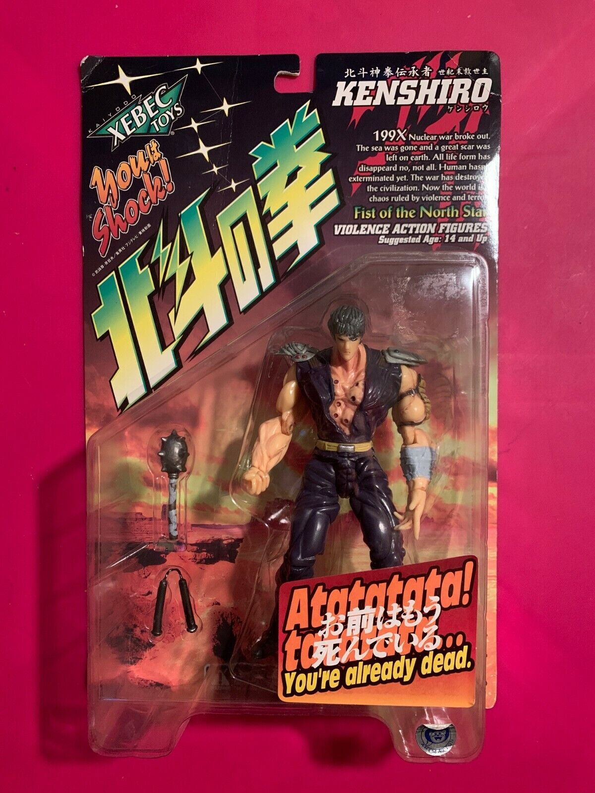 Kaiyodo Xebec KENSHIRO 199X FIST OF THE NORTH STAR Action Kaiyodo Xebec KENSHIRO 199X FIST OF THE NORTH STAR Action
