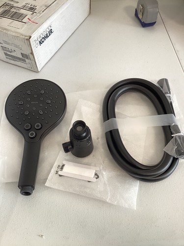 Kohler Multifunction Magnetic Docking MATTE BLACK Handheld S
