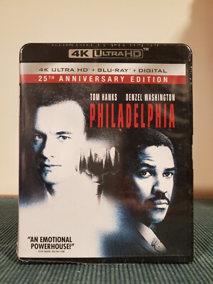 Philadelphia (4K Ultra HD UHD/Blu-ray/4K Digital Copy) 25th Anniversary Edition