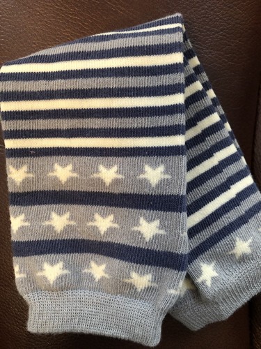 Lot of 5 Pairs Baby Leg Warmers, Stripes