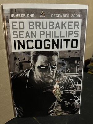 Incognito 1  2008 ED BRUBAKER Comics NM-
