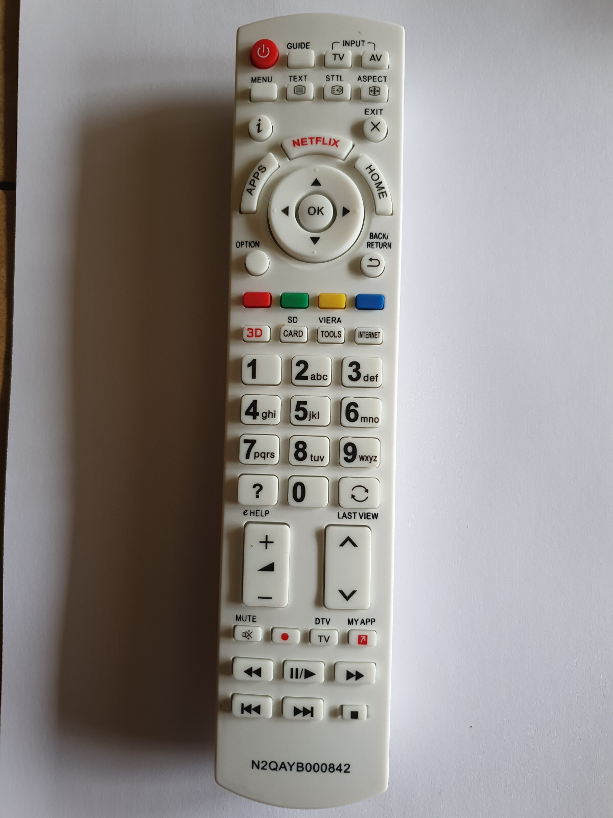 Replacement Remote for Panasonic TV-TX-L42ET N63 TX-L42ETS61 Replacement Remote for Panasonic TV-TX-L42ET N63 TX-L42ETS61