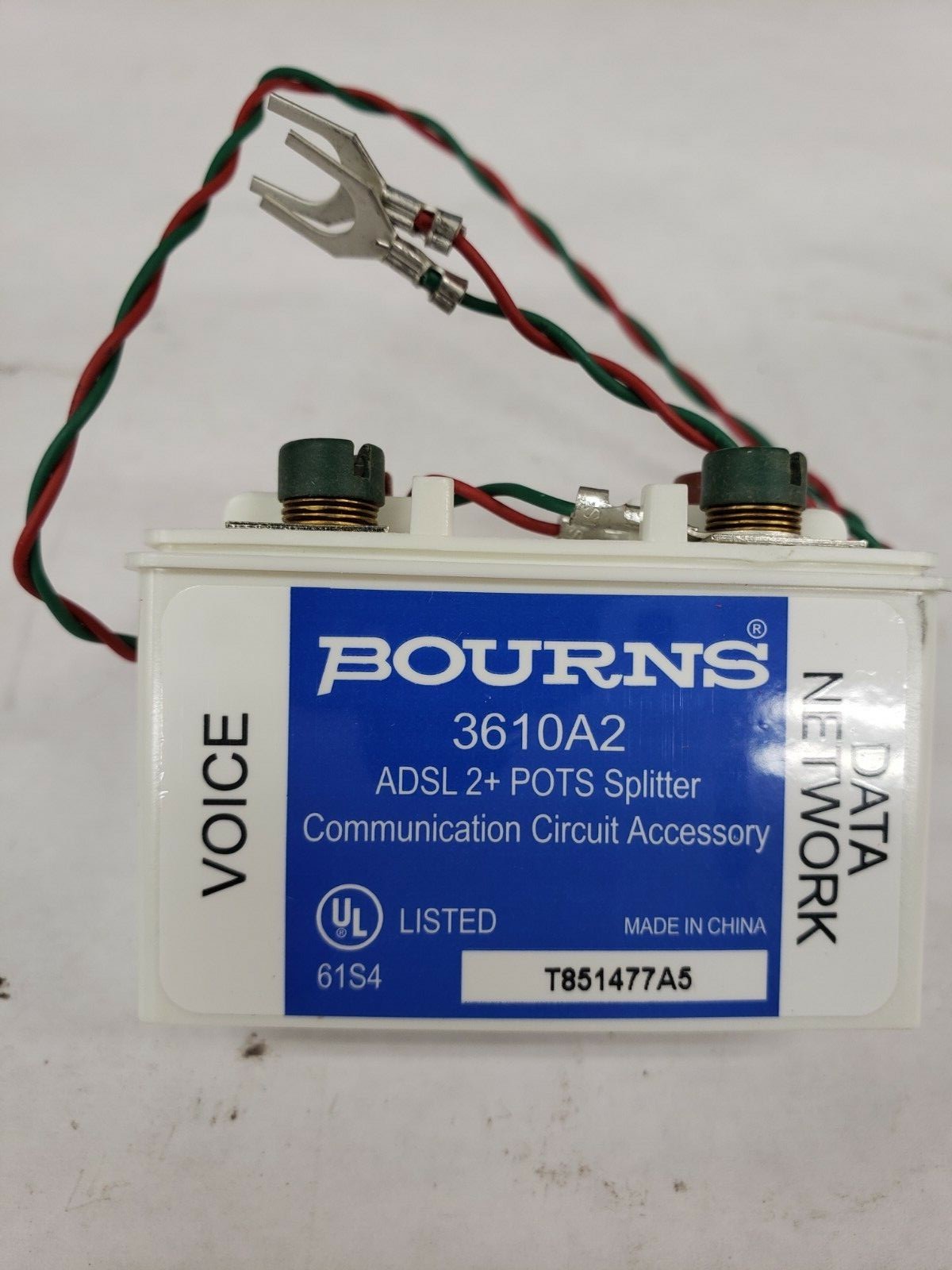 Bourns 3610A2 Splitter ADSL 2+ POTS Splitter Communication Circuit Assy