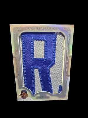 2020 Topps Sterling - Jersey Letter Patches Vladimir Guerrero Jr.  1/1