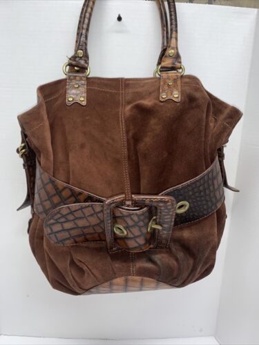 バッグ Cole Haan Python Leather Suede Hand Bag $_12.JPG?set_id=880000500F
