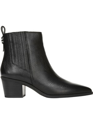 

FRANCO SARTO Женские Черные Эластичные Кожаные Ботинки Gore Shay на Блочном Каблуке 8,5 М, Черный, G6096L5
