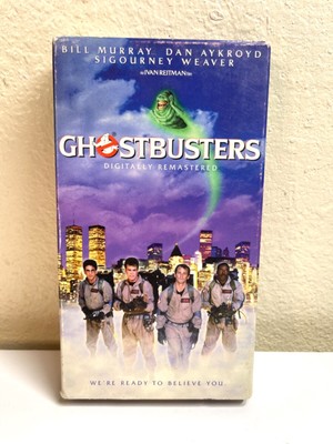 Ghostbusters: Digitally Remastered (VHS 1999) Bill Murray, Dan Aykroyd - VG 