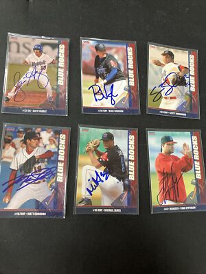 2006 WILMINGTON BLUE ROCKS MiLB TEAM SET     25 AUTOGRAPHS