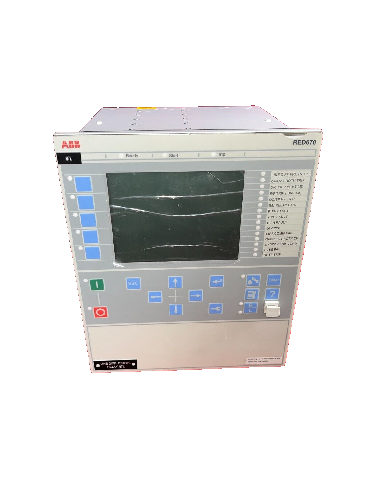 ABB RED670 LINE DIFFERENTIAL PROTECTION RELAY RED670*2.2