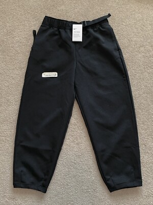 New! Women's Nike Sportswear Tech Pack Black Woven Pants sz SMALL CZ8940 010