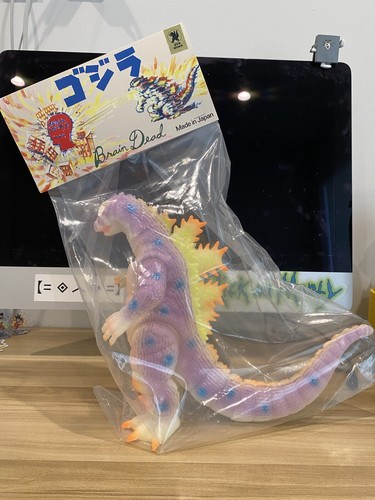BRAIN DEAD GODZILLA ソフビ3体セット 175セット限定 Brain Dead x Godzilla Sarujirushi Wacky Monster Racing Set