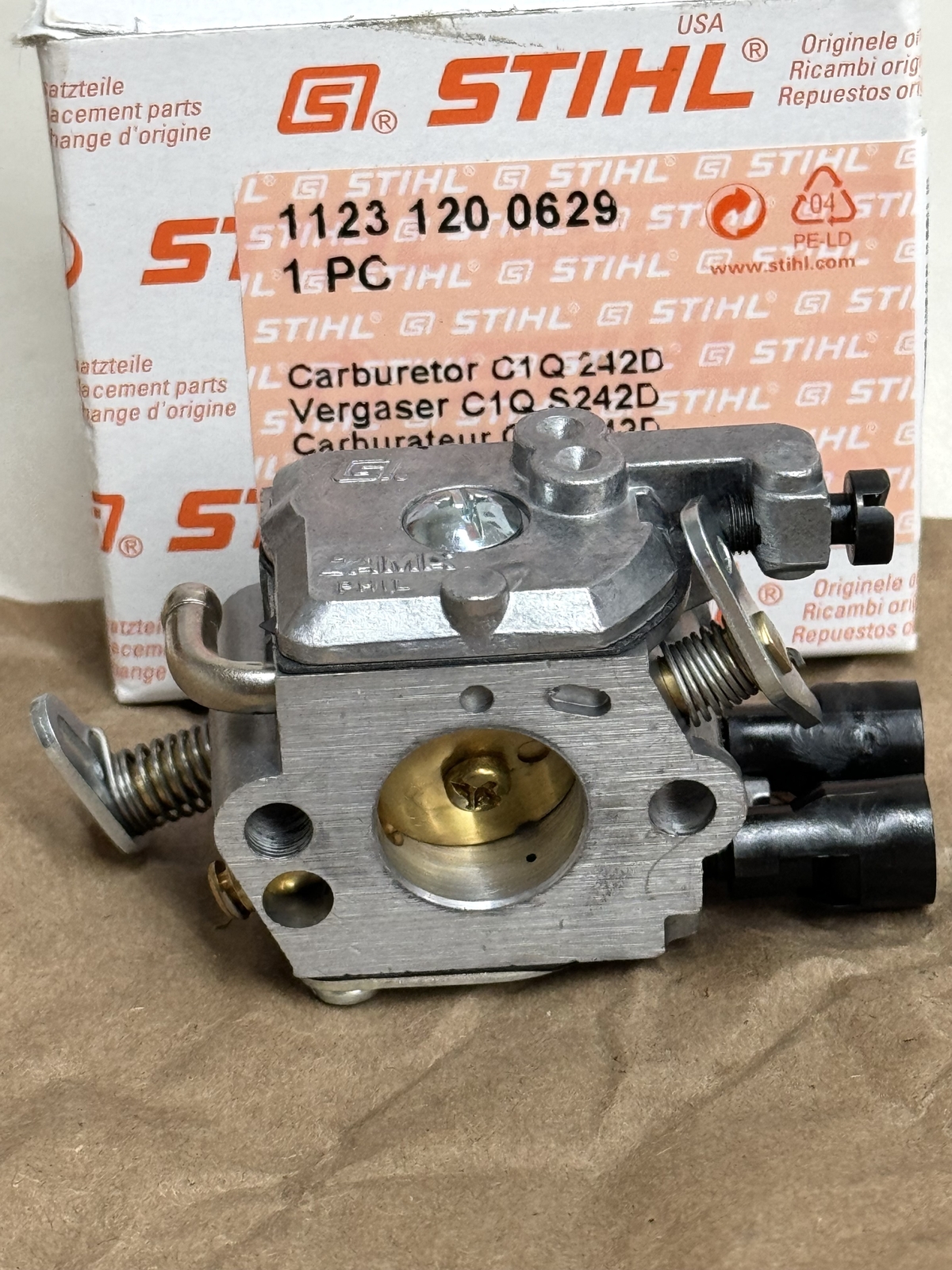 STIHL OEM ZAMA CARBURETOR 1123 120 0629 C1Q-242D FOR MS250 MS230 CHAINSAWS - Picture 3 of 7