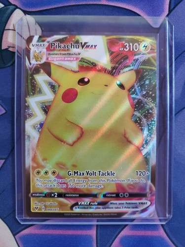 PIKACHU VMAX - Ultra Rare 044/185 Vivid Voltage - Raw