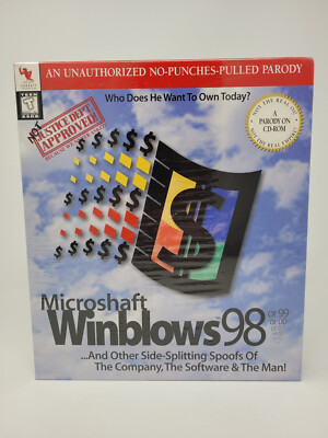 Microshaft Winblows 98 Parody by Parroty Interactive for PC Windows Mac - NEW